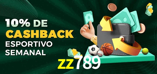 10% de bônus de cashback na zz789